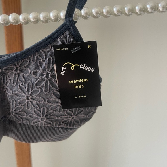 NWT Kids Art Class Floral Bralette - Picture 3 of 4